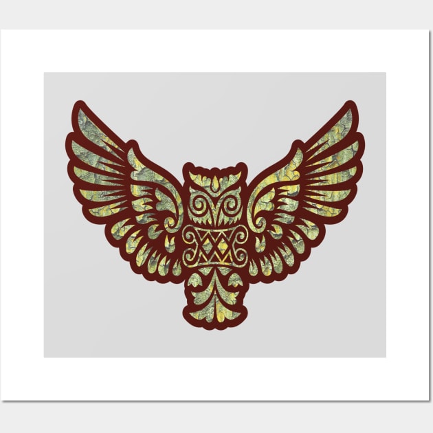 Owl decoration Wall Art by tsign703